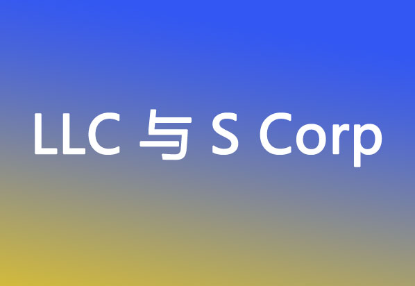 LLC 与 S-Corp区别，LLC可以转为S纳税吗